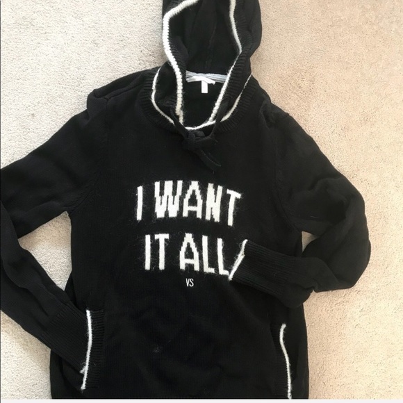 VS SWEATER PULLOVER RARE I WANT IT ALL 2015 - Picture 15 of 15